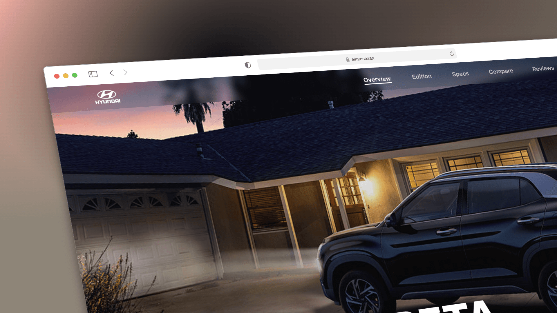 Car Landing Page